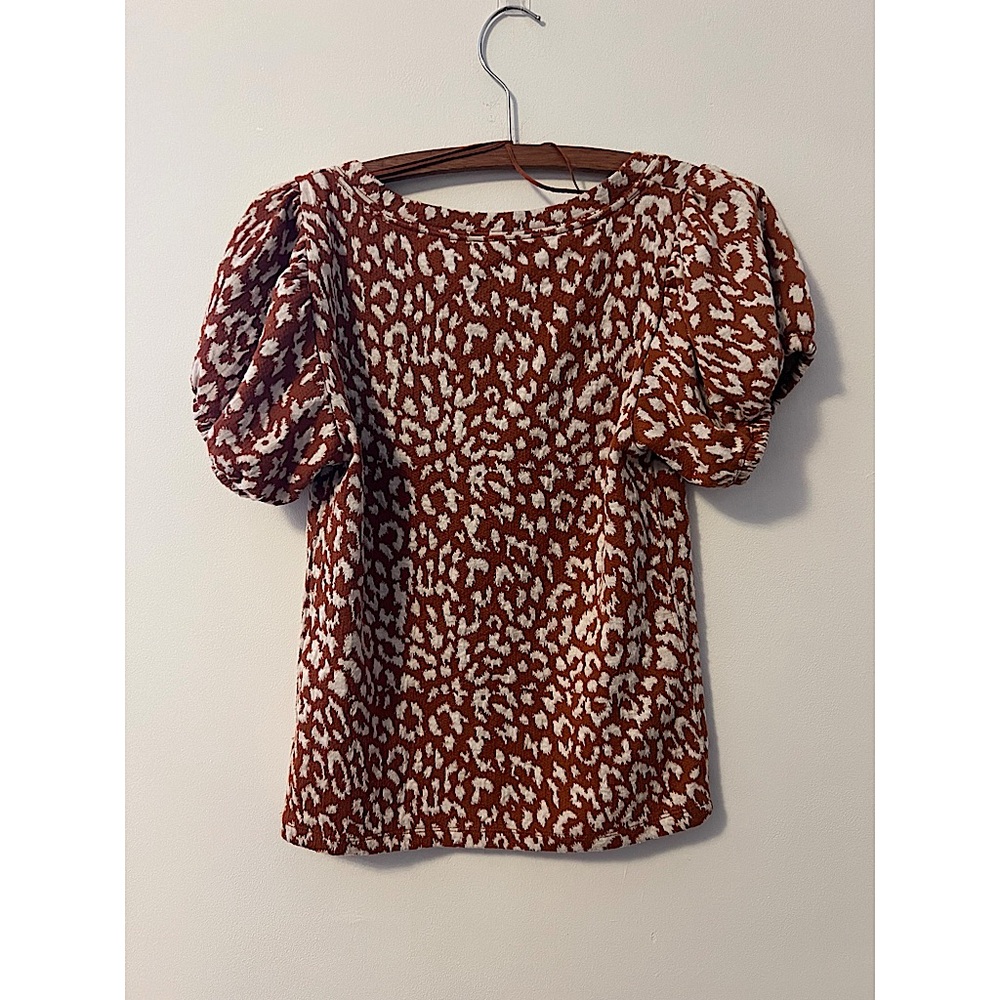 Free People Puff Sleeve Top - Picture 5 of 5